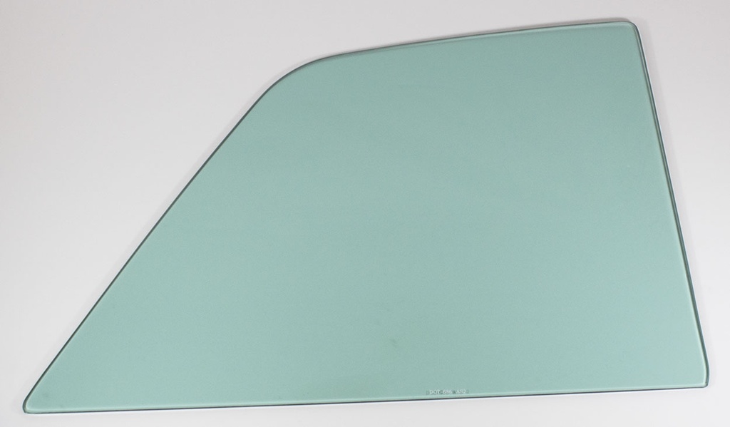 Quarter Glass - Green Tint - LH or RH - 66-67 Chevy II Nova 2DR Sedan (Post)