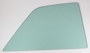 Quarter Glass - Green Tint - LH or RH - 66-67 Chevy II Nova 2DR Sedan (Post)