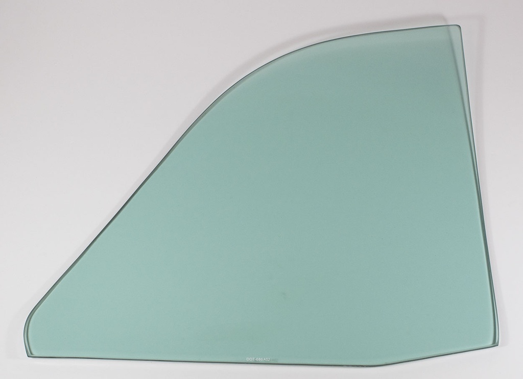 Quarter Glass - Green Tint - LH - 64-65 GM A-Body Convertible