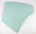 Quarter Glass - Green Tint - LH - 70-72 Chevelle Coupe; 70-72 Skylark Coupe