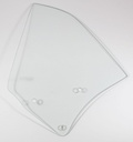 Quarter Glass - Clear - LH - 68-69 Camaro Firebird Convertible