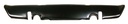 Rear Valance with Exhaust Tip Cutouts - 73-74 Charger