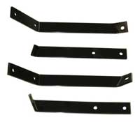 Rear Bumper Bracket Set - 60-62 Chevy GMC CK Fleetside Pickup