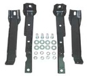 Rear Bumper Bracket Set - 67-72 Chevy GMC Truck 2WD w/ Rear Coil Springs