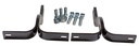 Rear Bumper Bracket Set - Paintable - 48-52 F1 F2 Stepside; 53-72 F100 F250 Stepside