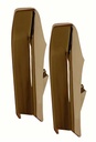 Rear Bumper Guards - 70-72 Challenger