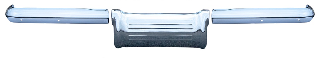 Rear Bumper (3pcs) - 60 Bel Air, Biscayne, Impala