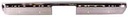 Rear Bumper w/ Impact Strip Holes - Chrome - 81-87 Chevy GMC Truck Fleetside Bed; 81-91 Blazer Jimmy Suburban
