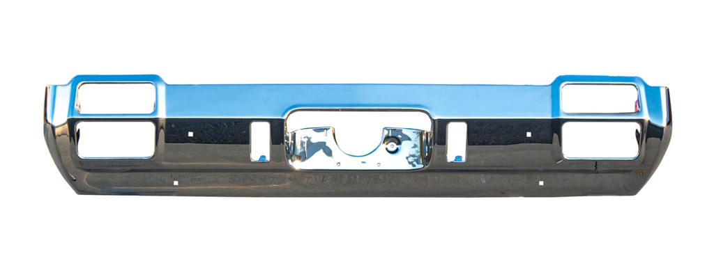 Rear Bumper w/o Exhaust Tip Cutouts - 71-72 Cutlass