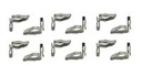 Door Panel Installation Clip Set (12pcs) - 67-81 Camaro Firebird; 64-72 Chevelle; 69-79 Chevy II Nova; 65-69 Corvair; 71-74 Ventura; 67-72 Cutlass