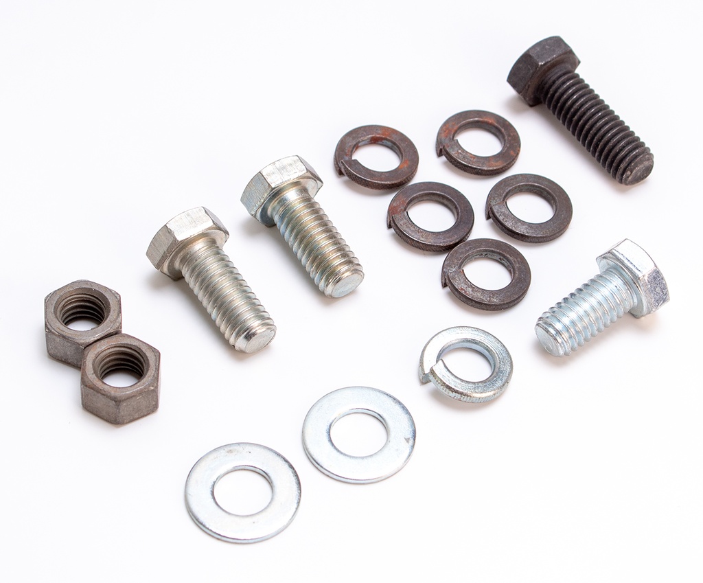 P/S PUMP & BRACKET HARWARE 283& 327, 64-68