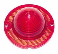 Taillight Lens - LH or RH - 61-67 Impala; 58-59 Corvette