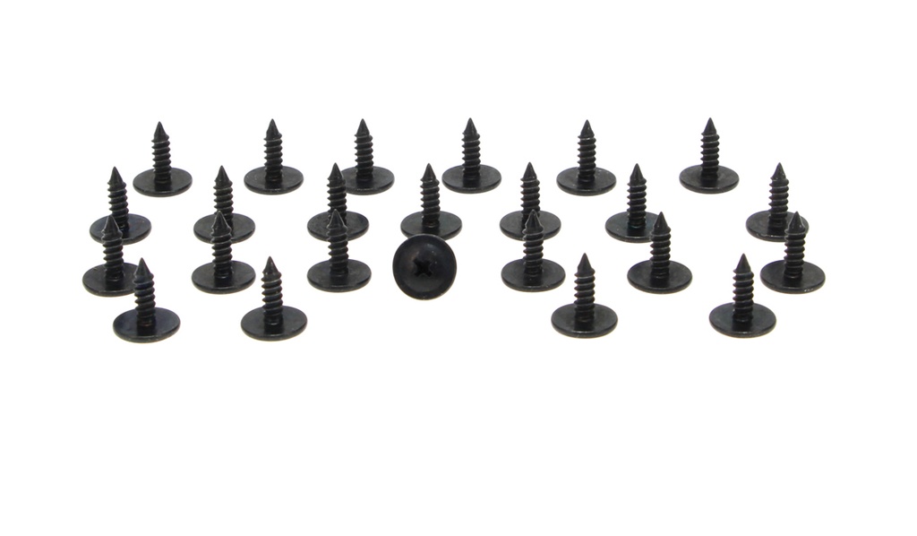 Roof Rail Weatherstrip Channel Screw Set (24pcs) - 67-69 Camaro Firebird