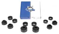 Subframe & Radiator Support Bushing Set (12pcs) - OE Style & Quality - 67-72 Camaro Firebird; 68-72 Chevy II Nova