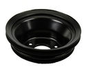 Crankshaft Pulley - Big Block Triple Groove with A/C - 69-75 Camaro Chevelle El Camino Nova; 69-72 Impala
