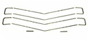 Grille Molding Kit (10pcs) - 70 Chevelle El Camino