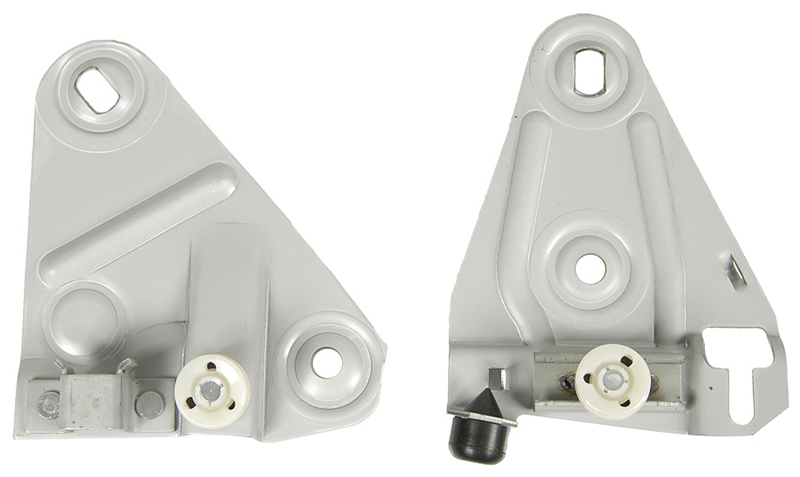 Door Glass Mounting Plate Set - LH - 68-69 Camaro Firebird