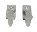 Door Glass Rear Stops - OE Style - Pair - 68-69 Camaro Firebird