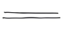 Vent Window Run Vertical Weatherstrips - LH/RH Pair - 67 Camaro Firebird