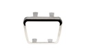 Parking Brake Pedal Pad Trim - Stainless- Large - Fits many GM Models
