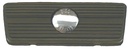 Brake Pedal Pad - Auto Trans with Embossed Disc Brake Logo - 68-74 Chevy II Nova; 67-81 Camaro Firebird