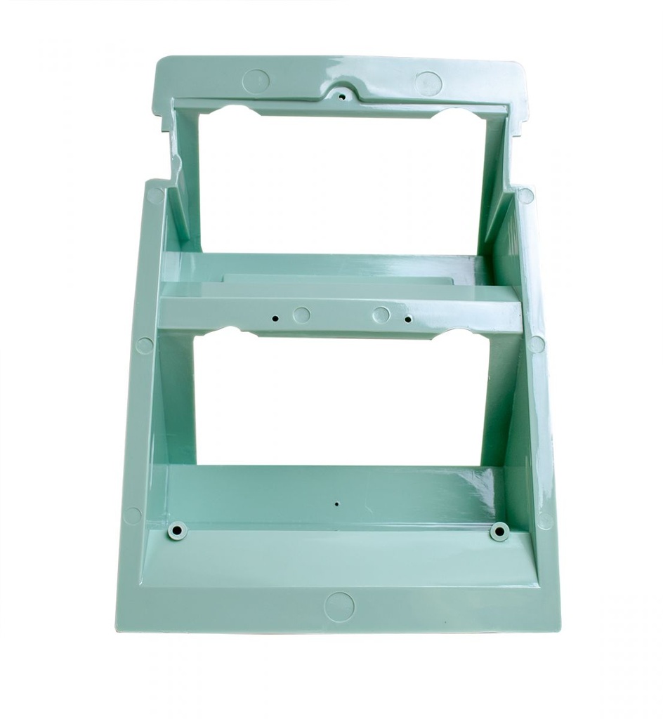 Console Gauge Base - Green - 68-69 Camaro; 68-74 Chevy II Nova; 71-74 Ventura; 74 GTO