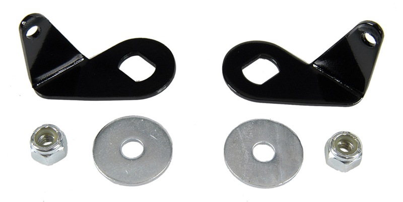Headlamp Bellcrank End Brackets - 6 Piece Set without Springs - 68 Camaro (Rally Sport)
