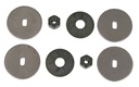 Headlamp Motor Steel Drive Washer & Nut Set (8pcs) - 67 Camaro (Rally Sport)