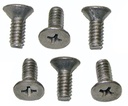 Wood Steering Wheel Mounting Screw - 6 Piece Set - 67-69 Camaro; 68-69 Chevy II Nova; 69 Chevelle El Camino