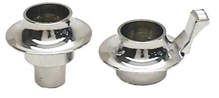 Radio Knobs (2pcs) - Mono Inner (Tone & Dummy) - 69-70 Nova Chevelle El Camino Camaro Impala