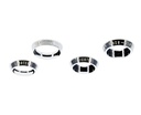 Dash Knob Bezels (4pcs) - 68 Camaro