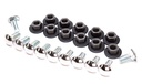 Front or Rear Bumper Bolt Set - 70-72 Camaro