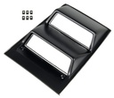 Console Gauge Bezel with Chrome Trim - 68-69 Camaro