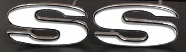 Fender Emblem - "SS" - LH or RH (Sold Each) - 67 Camaro