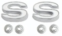 Fender Emblem - "SS" - LH or RH - 69-72 Camaro