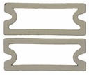 Back-up Lamp Lens Gaskets - Pair - 67-68 Camaro (Rally Sport)