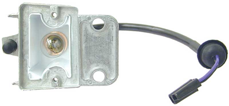 Park Lamp Housing w/ Bumper - LH - 68 Camaro (Rally Sport)
