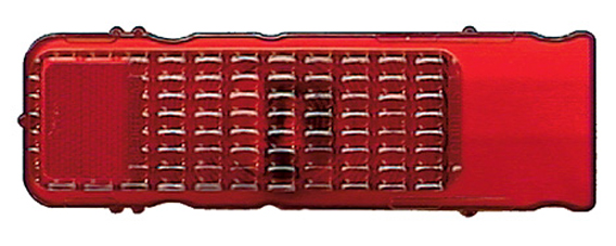 Taillight Lens - LH or RH - 68 Camaro (Standard)