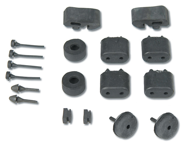 Rubber Bumper Set - 67-69 Camaro Firebird