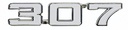 Fender Emblems - 307 - Pair - 69 Camaro 69-74 Nova