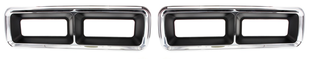 Taillight Bezels - Pair - 68 Camaro