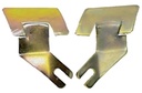 Windshield Molding Clips - Lower Outer - LH/RH Pair - 67-69 Camaro Firebird (Coupe)