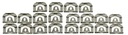Back Glass Molding Clips Set (20pcs) - 67-69 Camaro Firebird (Coupe)
