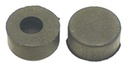 Round Hood Bumpers - 2 Piece Set - 67-69 Camaro; 68-75 Chevy II Nova; 67-77 Chevelle El Camino; 70-77 Monte Carlo