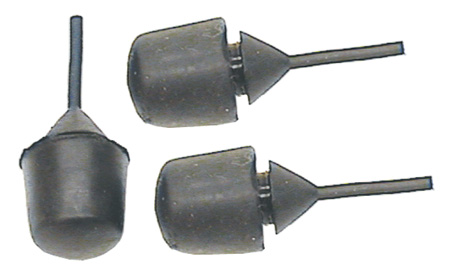 License Plate Bumpers - 3 Piece Set - 66-73 Chevy II Nova; 66-75 Chevelle El Camino; 67-68 Camaro; 67-74 Fullsize Chevy Car