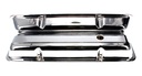 Valve Covers - Chrome - LH/RH Pair - 68 Camaro SS -350 & Z/28 Chevy II Nova Chevelle El Camino Fullsize Chevy Car Corvette