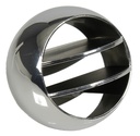 Astro Side Vent Ball - Chrome - LH or RH (Sold Each) - 66-69 Chevelle El Camino; 67-68 Camaro Firebird; 65-68 Fullsize Chevy Car