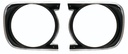 Headlamp Bezels - Pair - 68 Camaro (Standard)