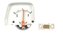 Console Fuel Gauge - Silver Face - 68-69 Camaro