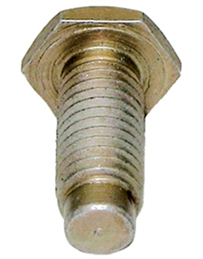 Rear Seat Belt Bolt - Cad Plated with Sealant - 67-72 Chevy II Nova Chevelle Camaro Firebird